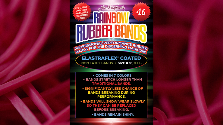 Joe Rindfleisch's SIZE 16 Rainbow Rubber Bands (Vince Mendoza -