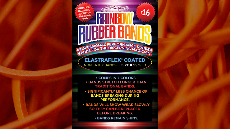 Joe Rindfleisch's SIZE 16 Rainbow Rubber Bands (Daniel Garcia -
