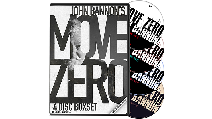 Move Zero (4 Volume Set) by John Bannon and Big Blind Media - DV
