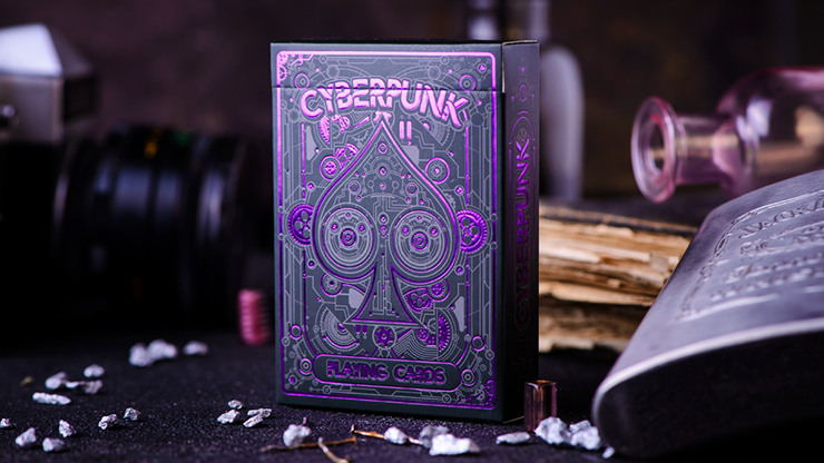 Cyberpunk Purple by Elephant Playing Cards