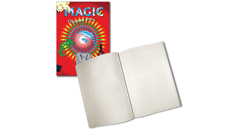 Magic Coloring Book (Blank pages) by Vincenzo Di Fatta Magic - T