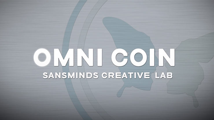 Omni Coin US version (DVD and 2 Gimmicks) by SansMinds Creative