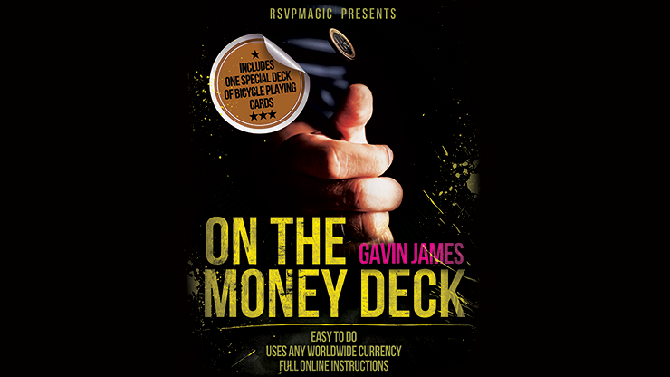 On the Money (Gimmick and Online Instructions) by Gavin James -