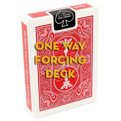 Mandolin Red One Way Forcing Deck (ad)