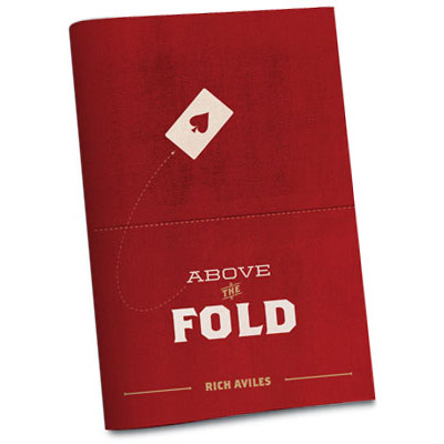 Above the Fold by Rich Aviles and Vanishing Inc. Magic - Book
