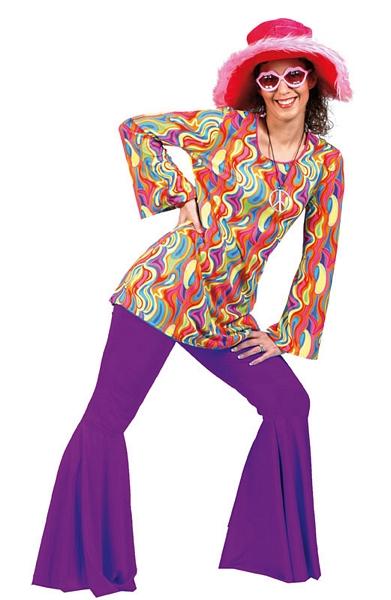 Hippy Trousers Purple (Female) 40/42