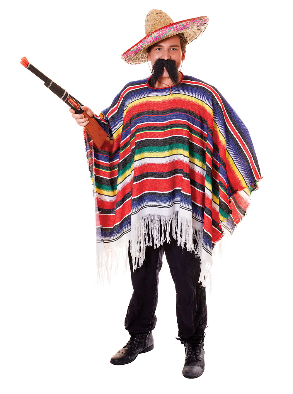 Mexican Poncho. Packaged