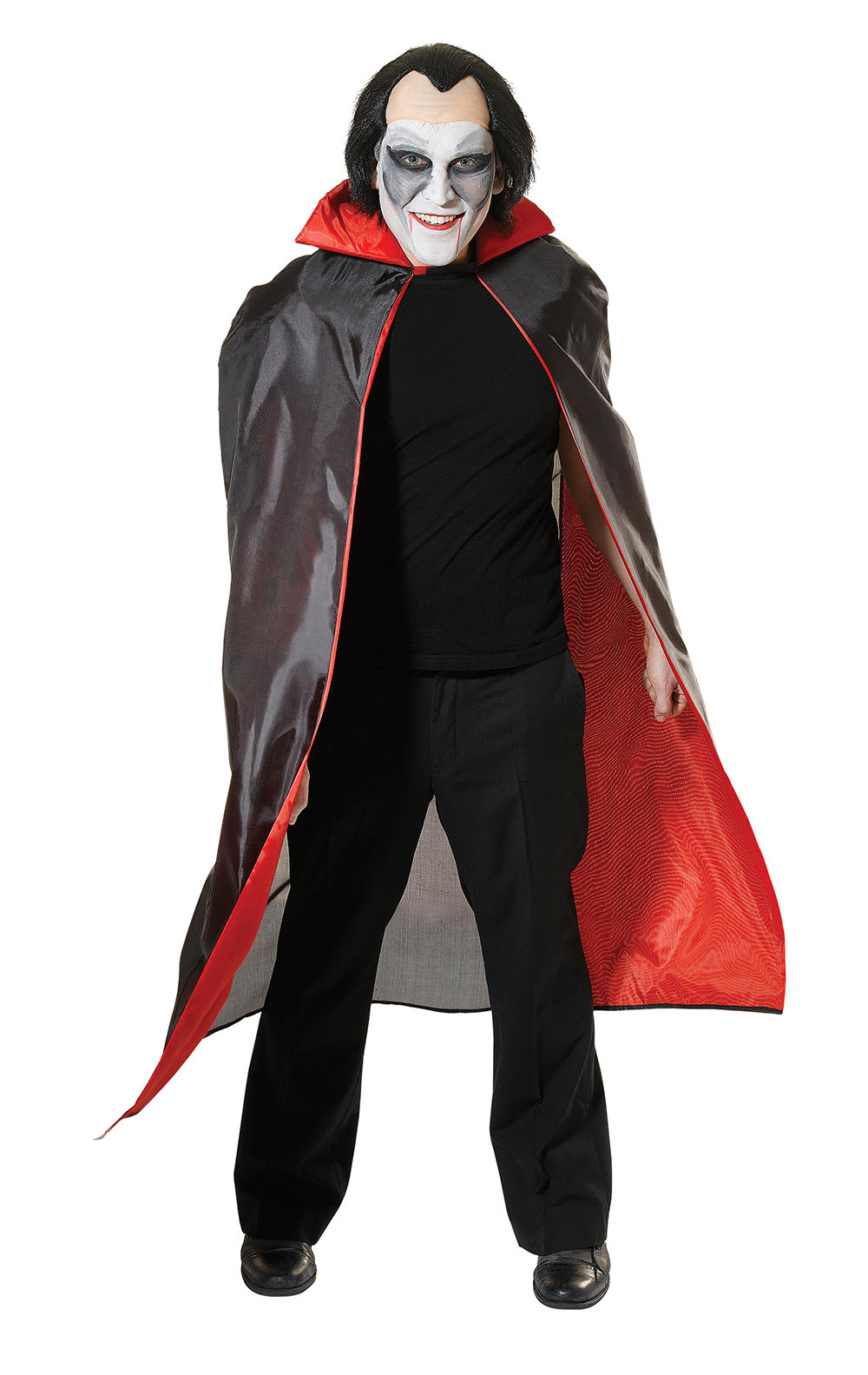 Dracula Cape. Red Lined