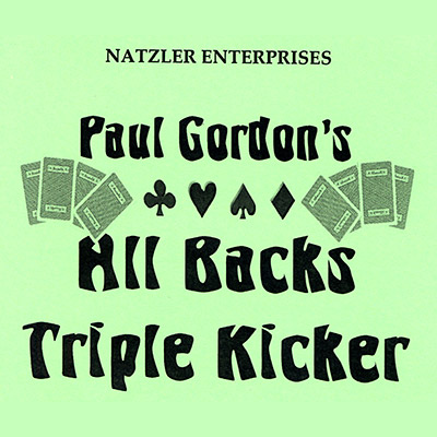 All Backs Triple Kicker by Paul Gordon - Trick