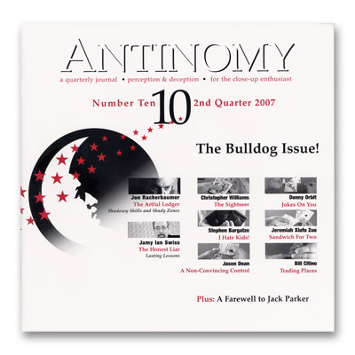 Antinomy Magazine #10 - Book