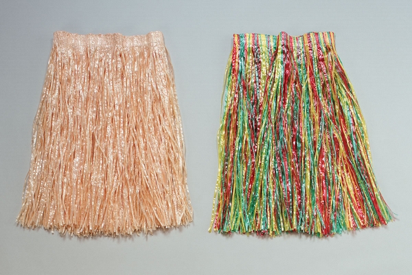 Grass Skirt. Plain Adult Budget
