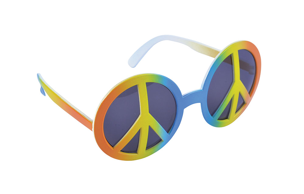 Rainbow Peace Glasses