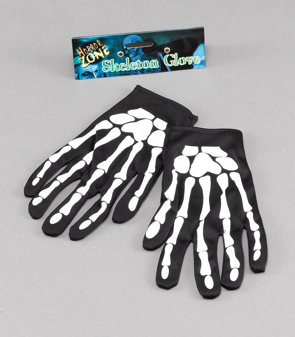 Gloves. Skeleton 9"