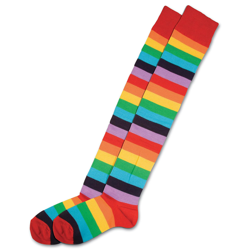 Clown Socks. Multi coloured