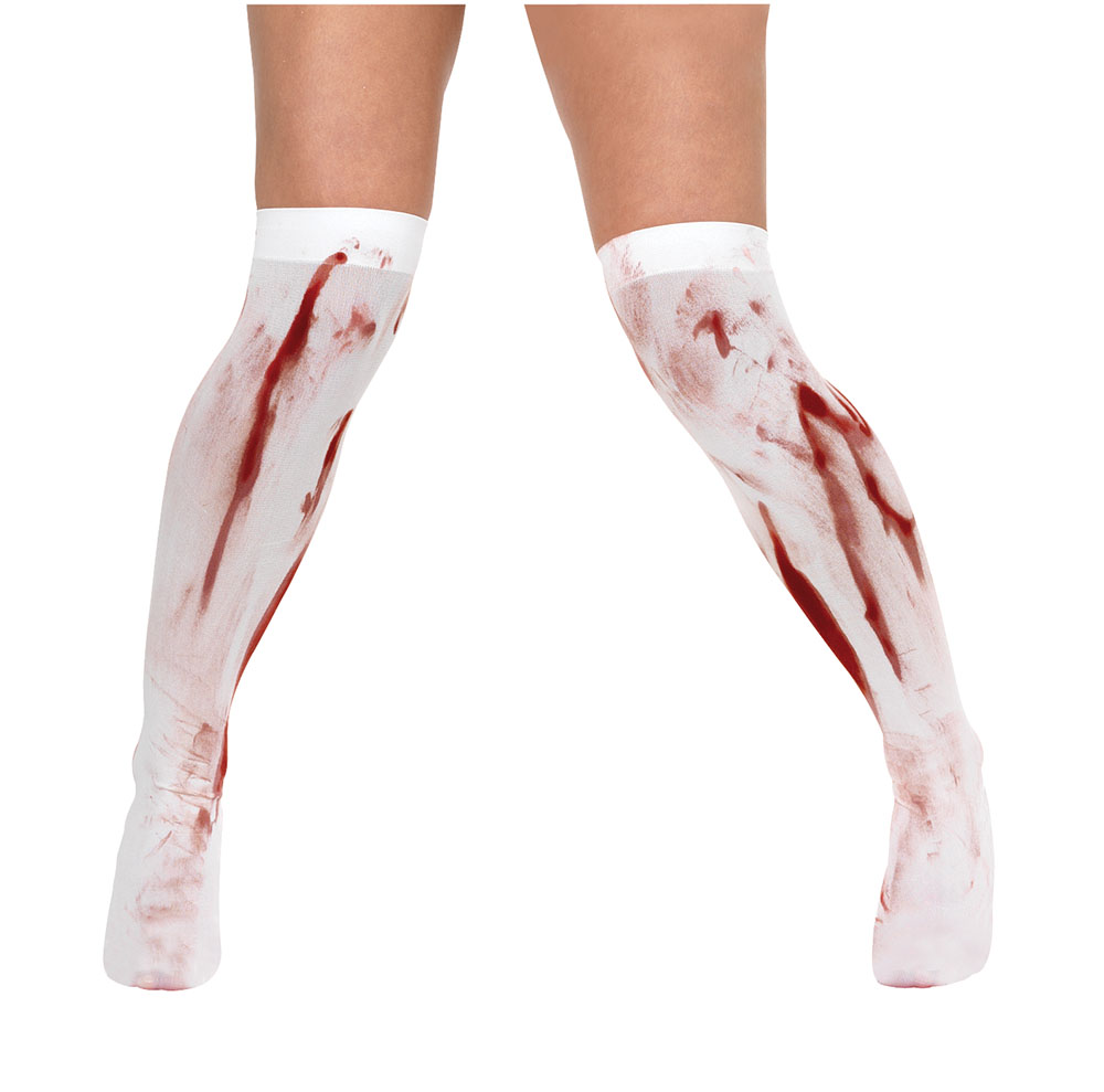 White Stockings + Blood Stains