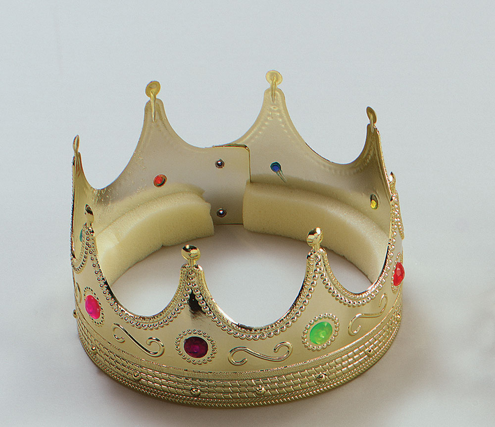 King Crown.Gold With Jewels.