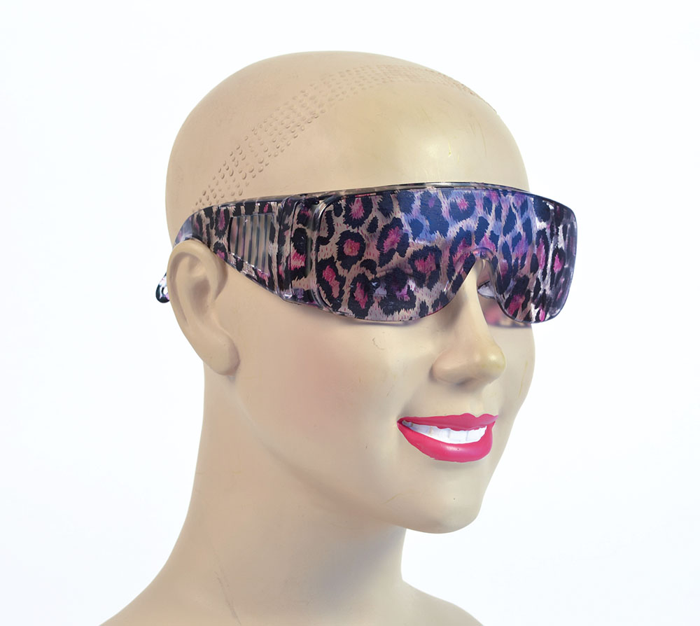 Pink Leopard Glasses