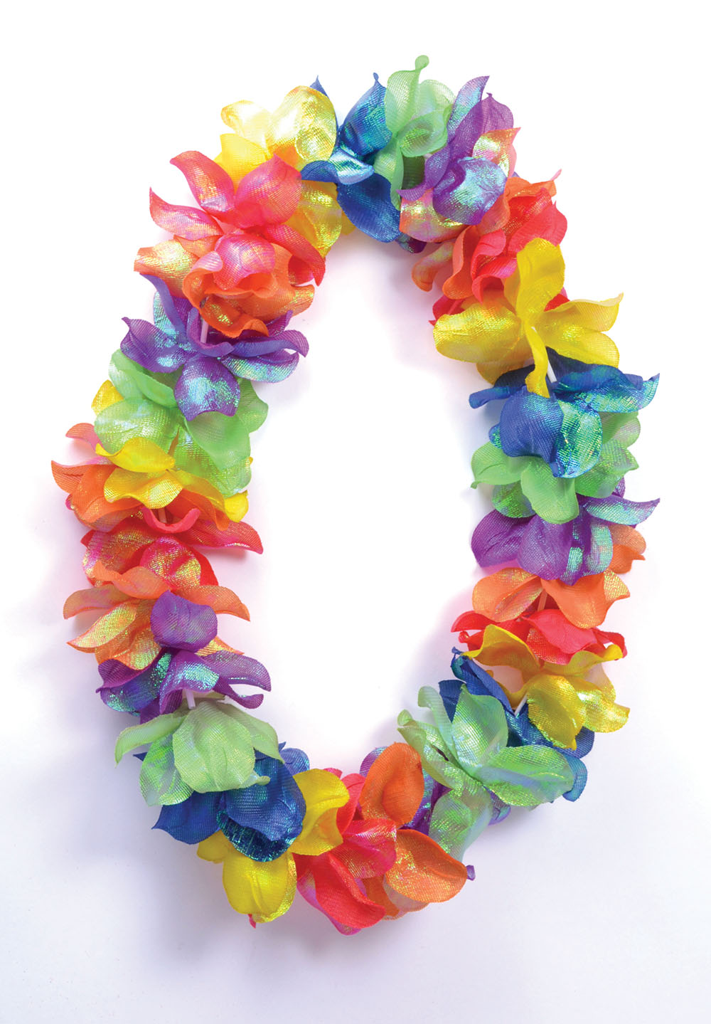 Flower Leis. Pearlised Colours (Small Flower)