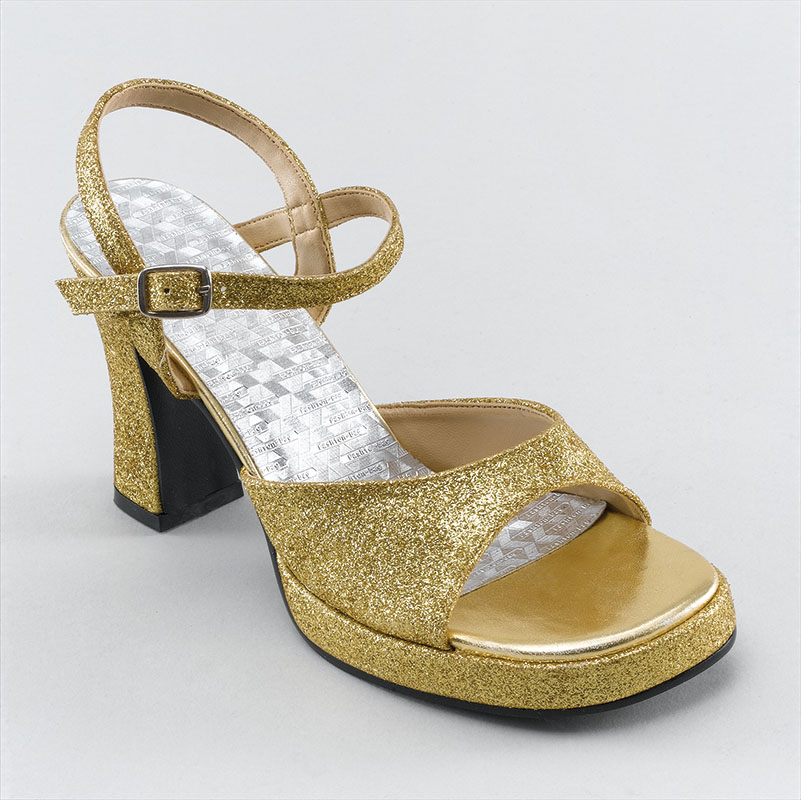 70's Disco Shoes Gold (M)