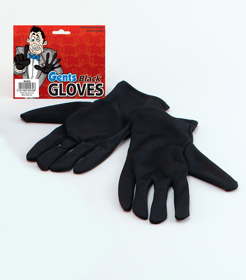 Gloves. Gents Black