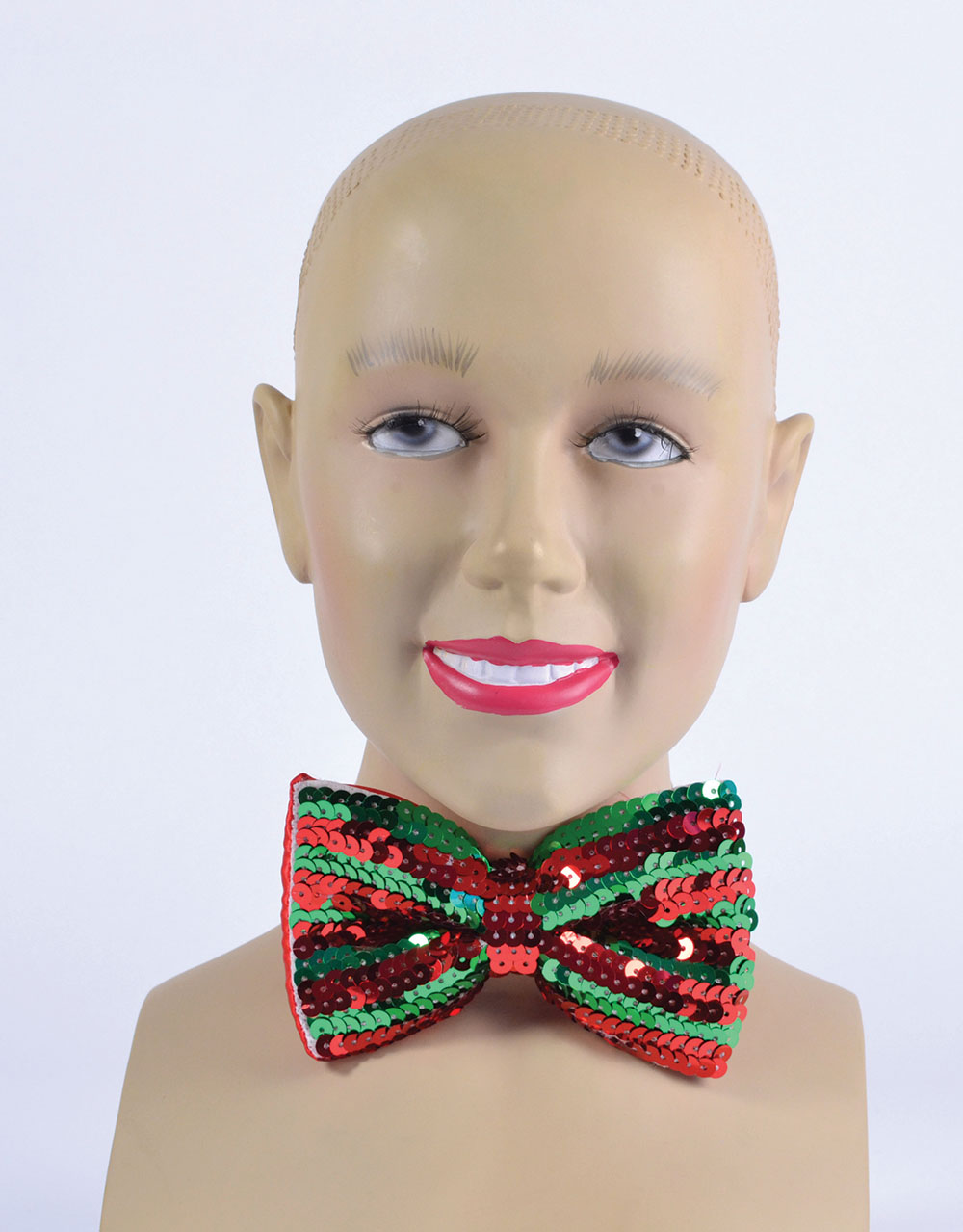 Bow Tie. Red/Green Sequin
