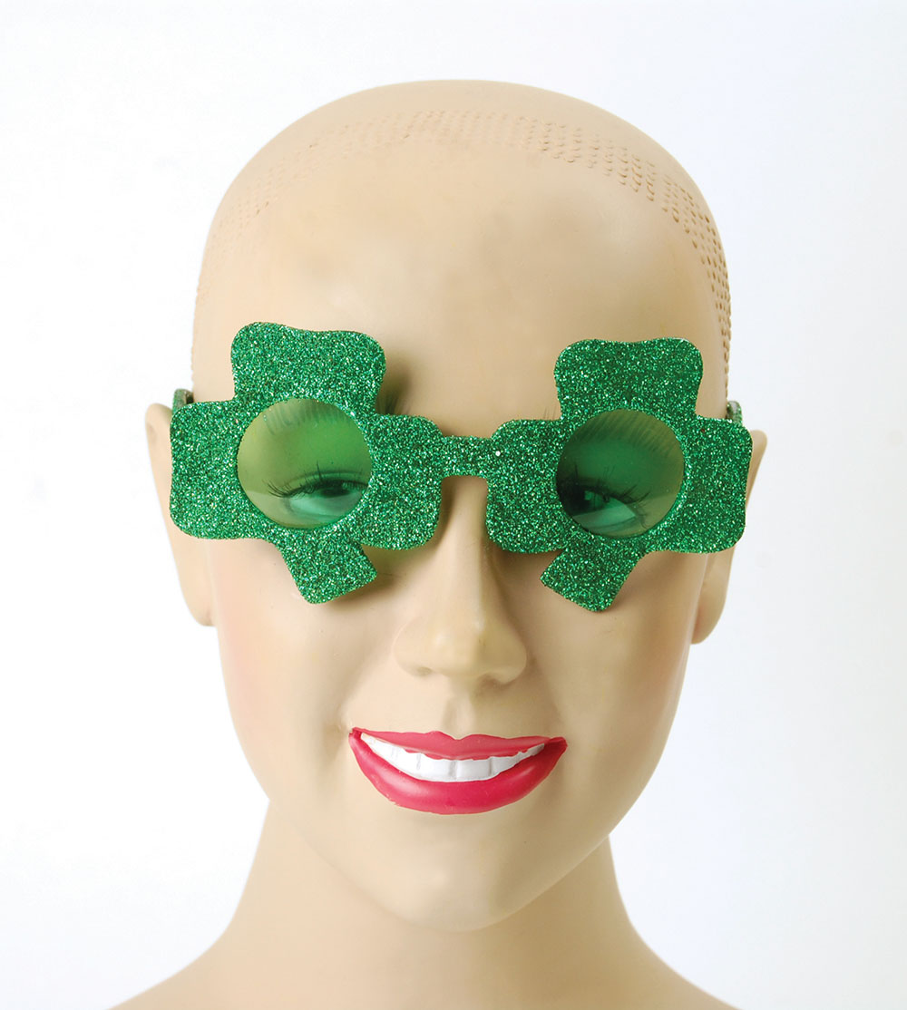 Irish Glasses (Shamrock)