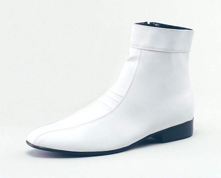 Ankle Boots Mens White (L)