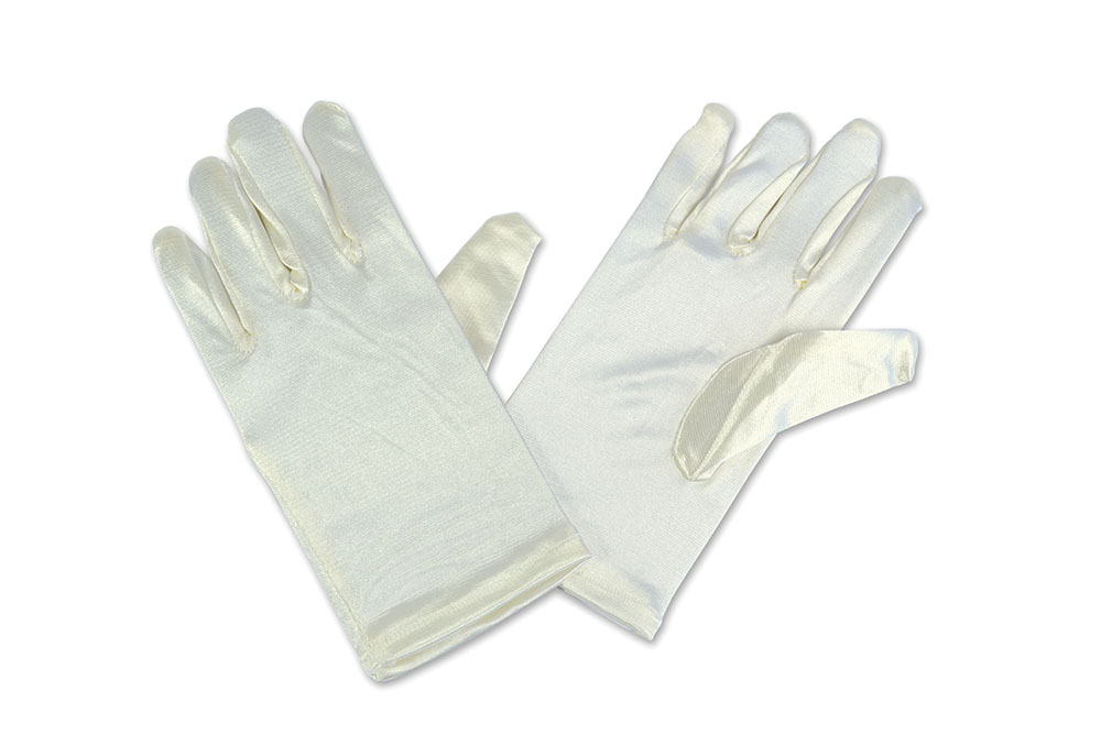 Childs Gloves. White