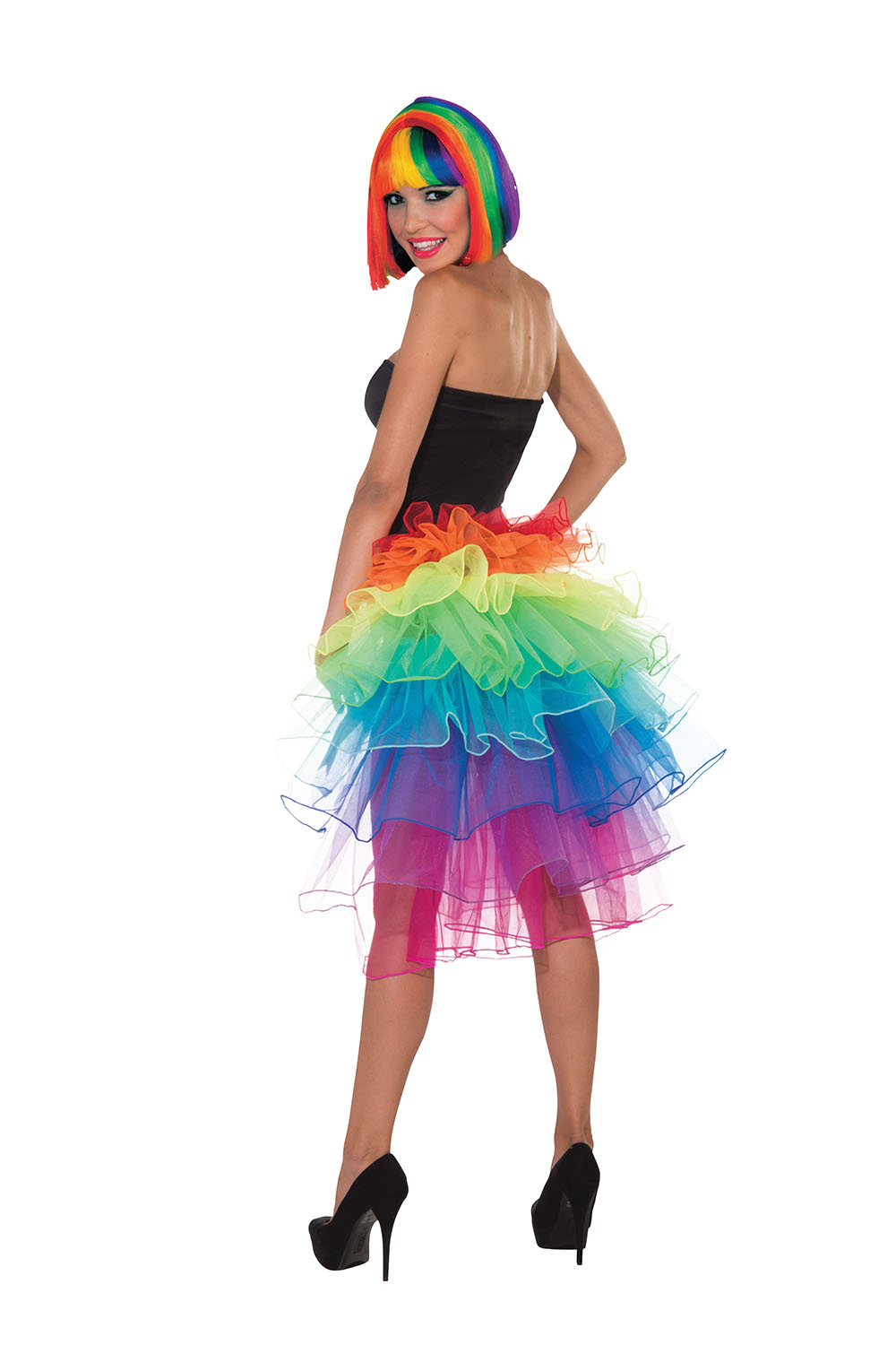 Rainbow Bustle Skirt