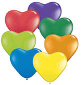 Heart Balloons. Pack of 100