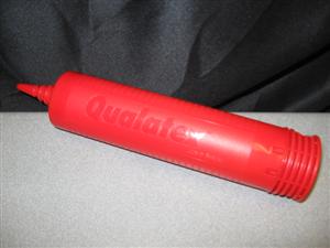 QUALATEX BALLOON PUMP SINGLE ACTION (RED) - Click Image to Close