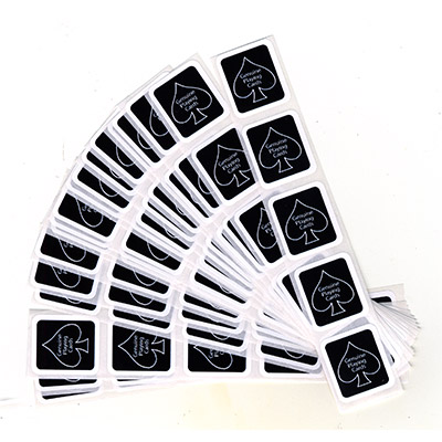 Deck Seal BLACK (100 SEALS) by US Playing Card Company - Trick