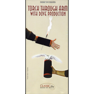 Torch thru Arm/Dove Production by Bazar de Magia - Trick