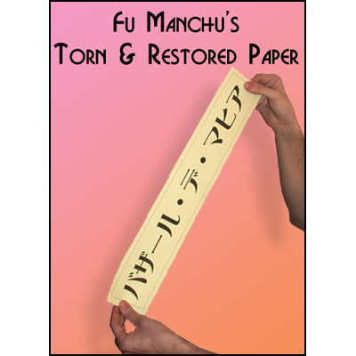 Torn and Restored Paper by Fu Manchu - Trick