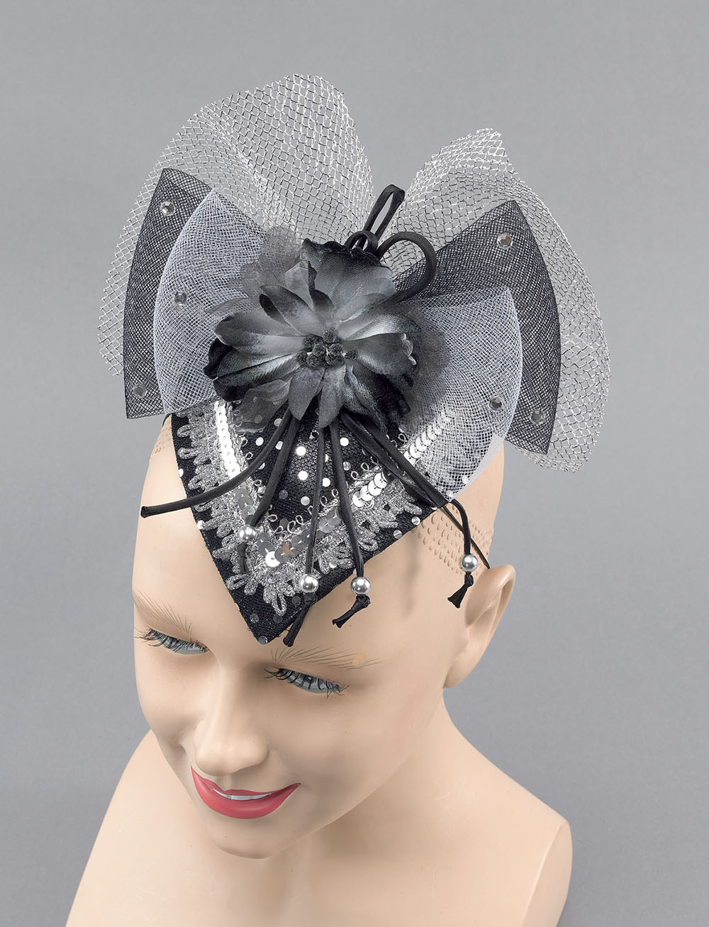 Teardrop Hat. Bow & Flower *** SALE ***