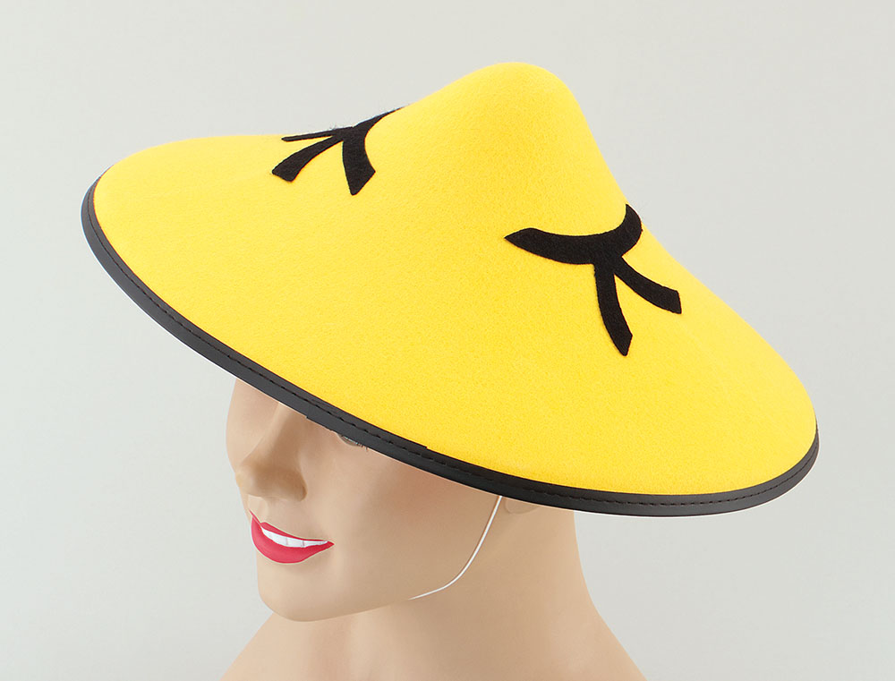 Chinese Coolie Felt Hat