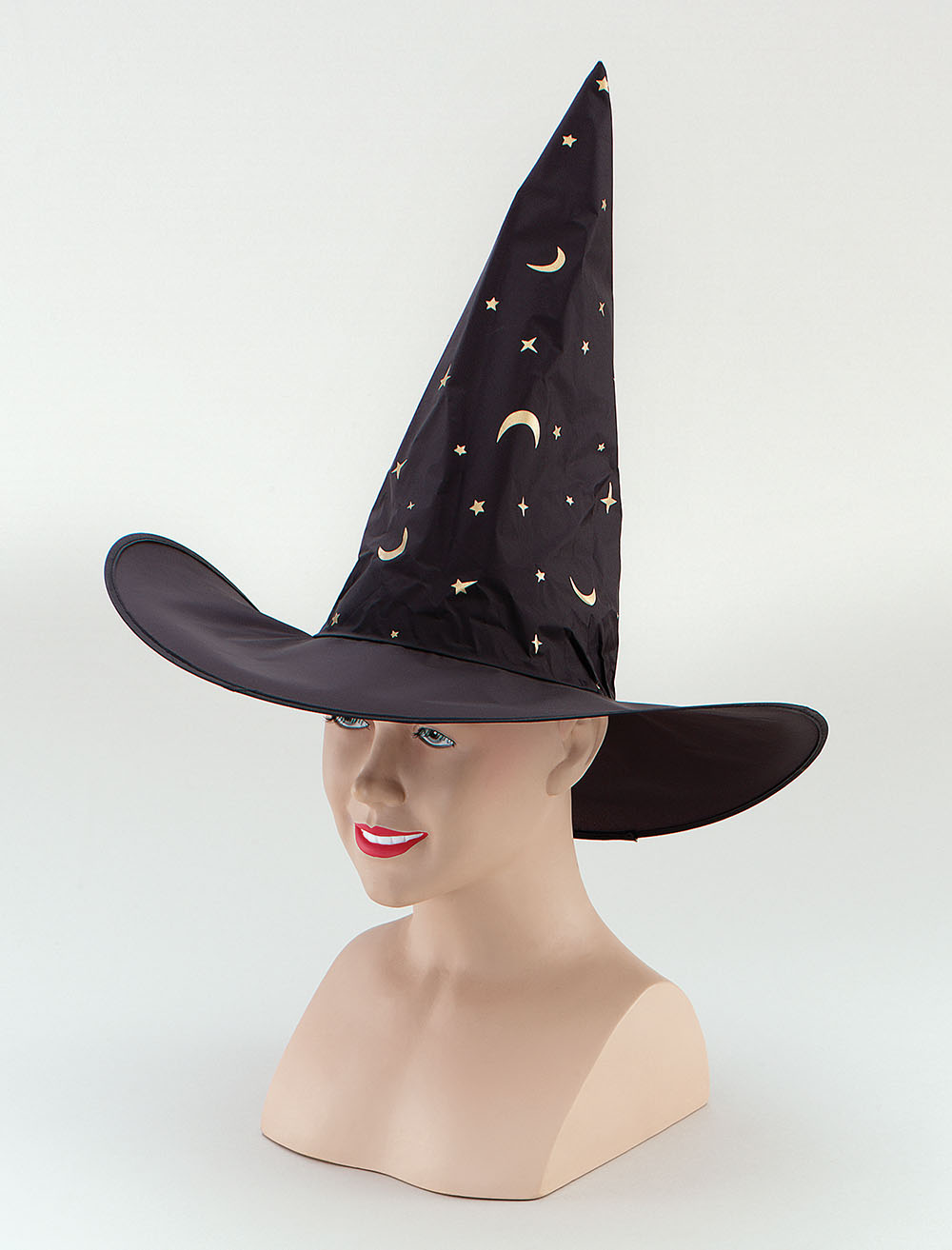 Witch Hat. Nylon/Printed Stars