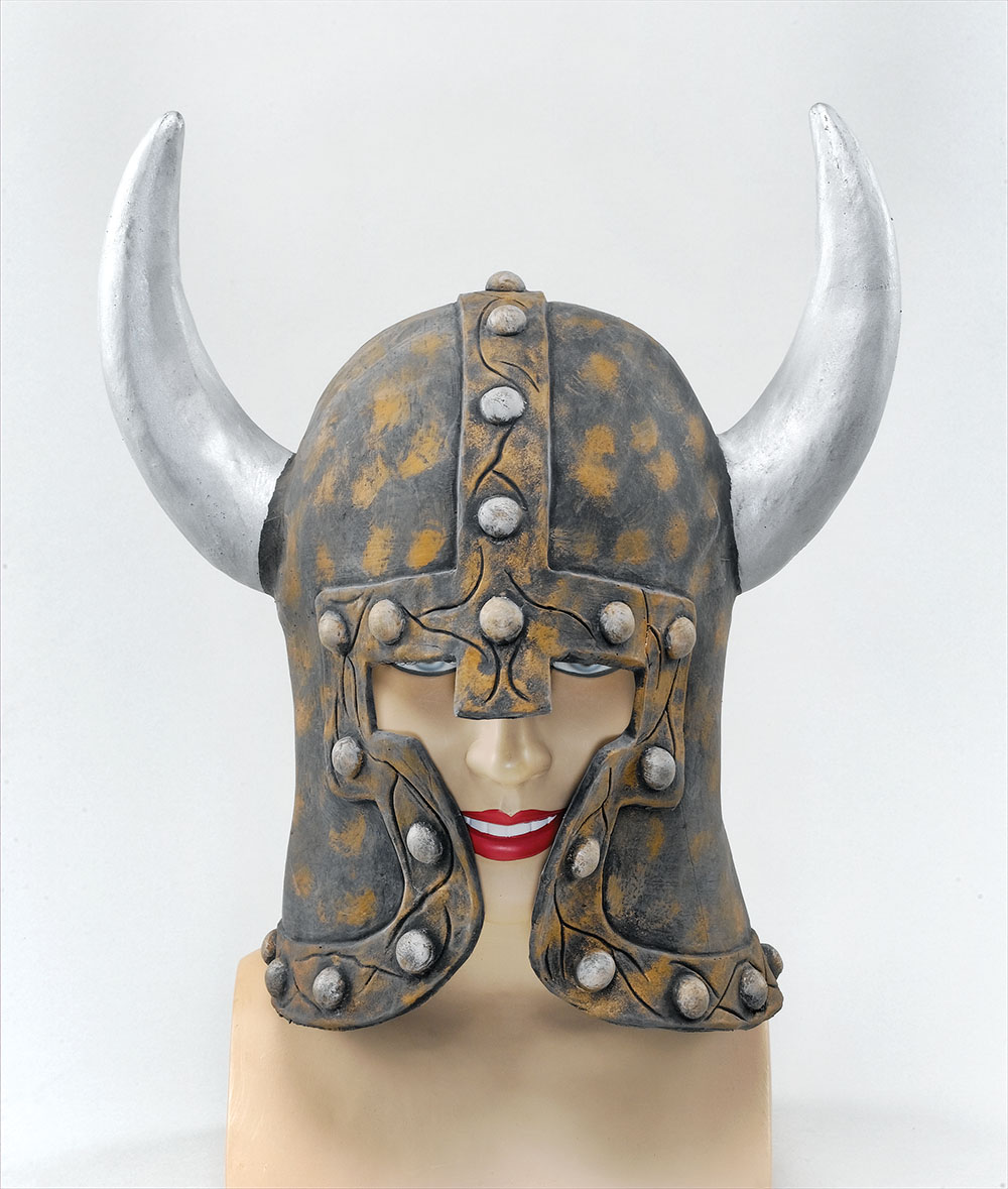 Warrior Style Helmet & Horns