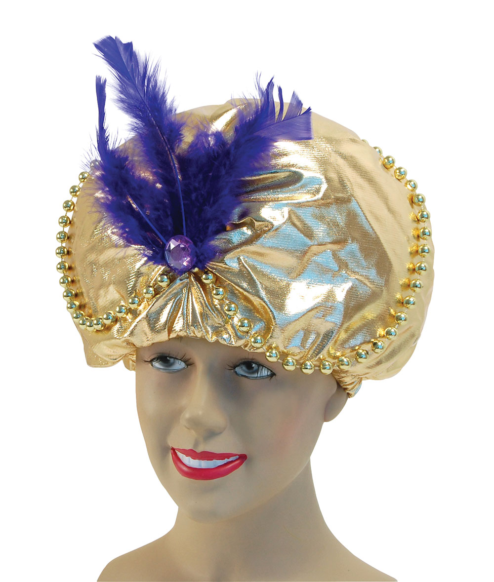 Arabian Hat. Beads + Jewels - Click Image to Close