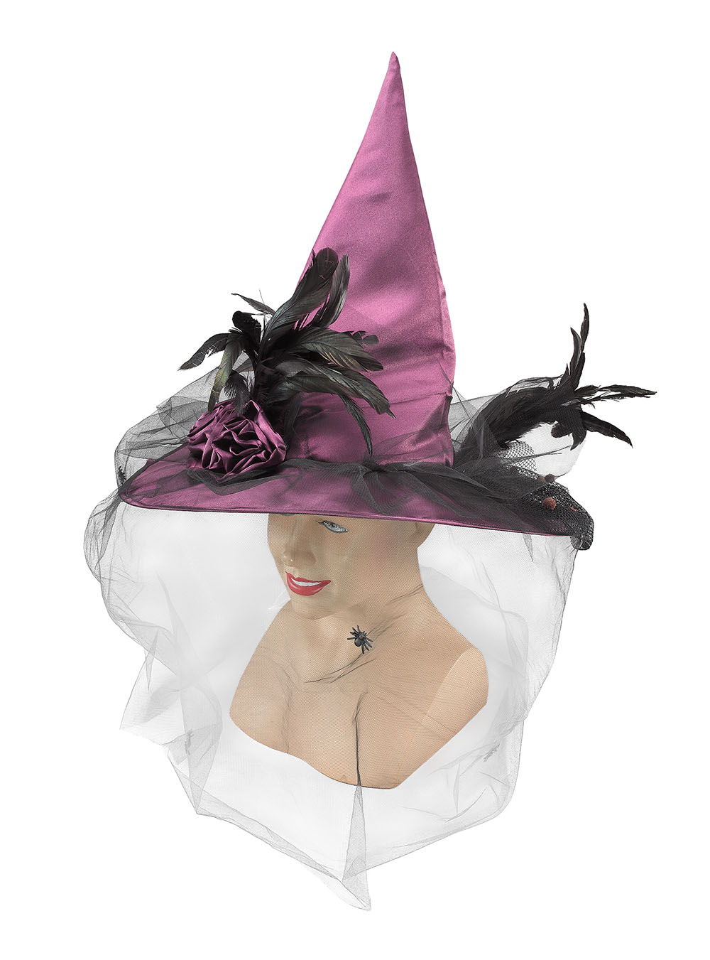 Witch Hat. Fancy, Purple