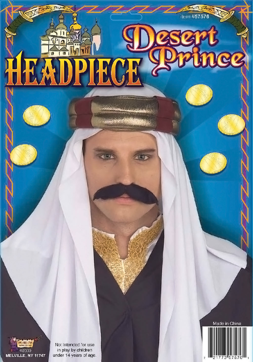 Arab Headpiece - Click Image to Close