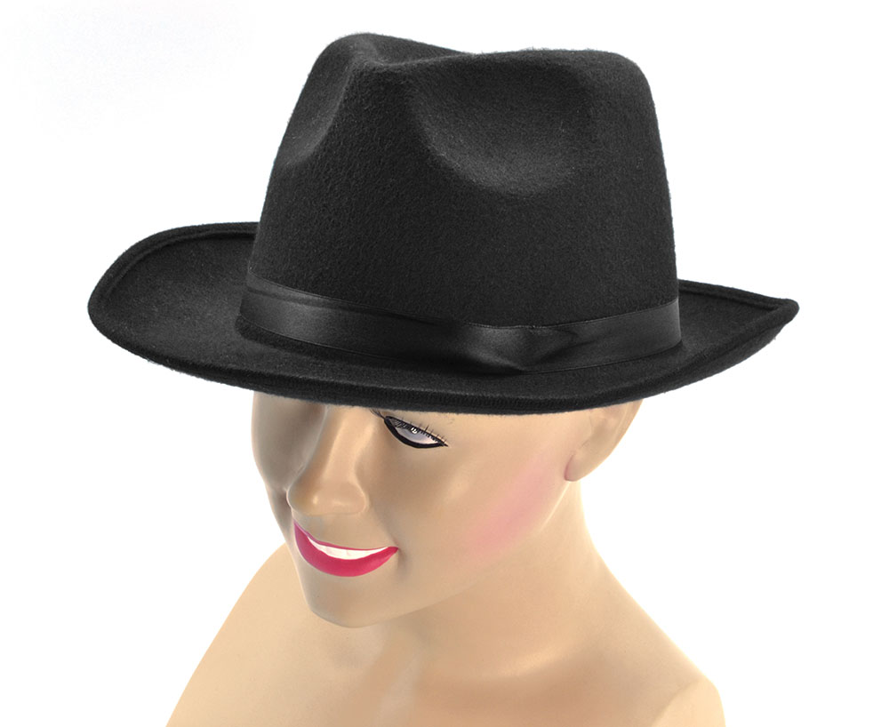 Gangster Hat. Wool Felt