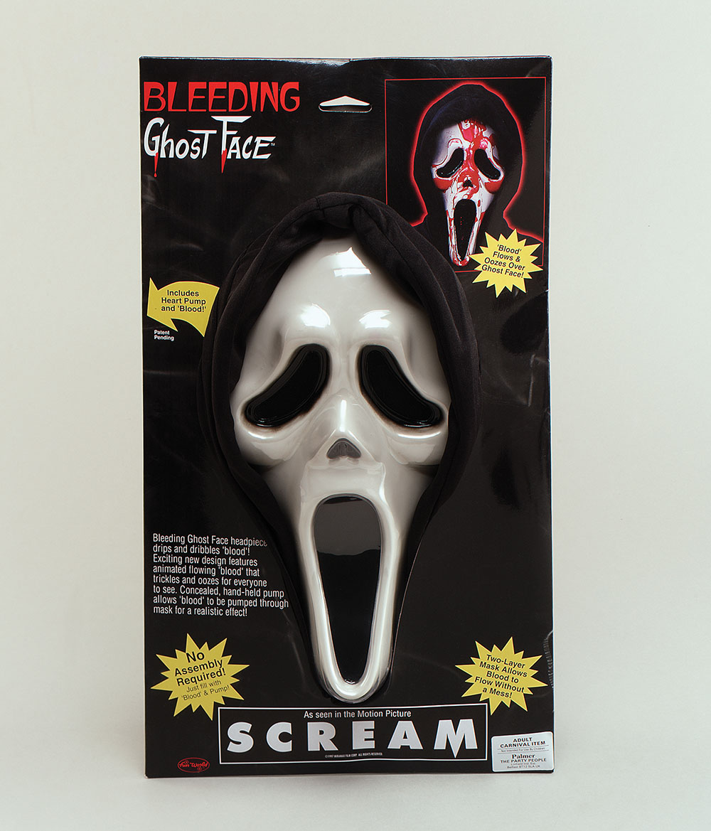 Scream Mask Bleeding