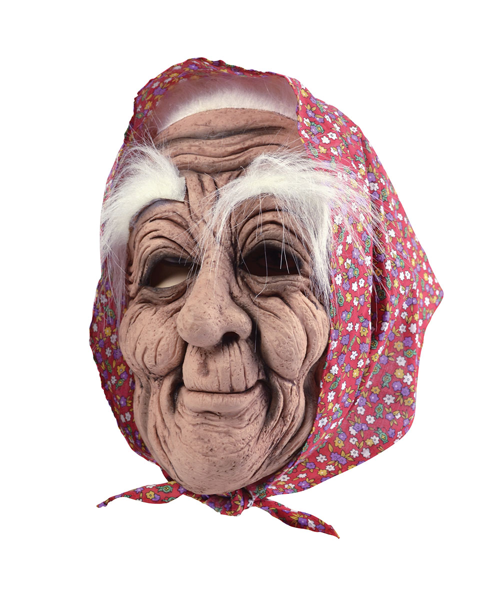 Old Woman + Headscarf