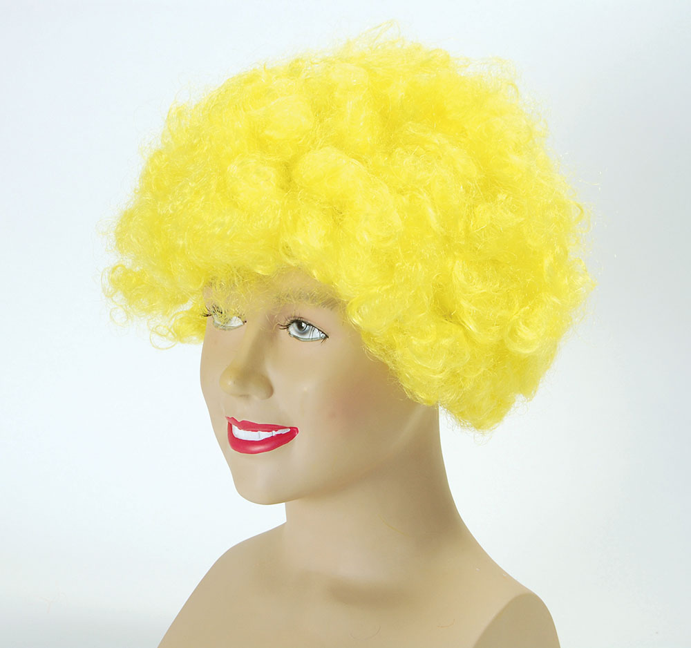 Pop Wig. Budget. Yellow