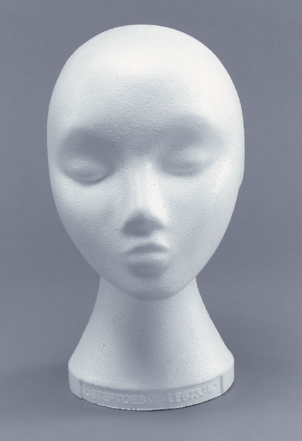 Polystyrene Head. Female