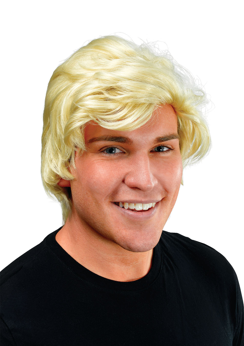 Man's. Blonde Side Parting - Click Image to Close