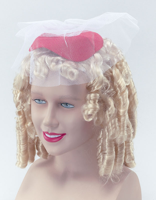 Shirley Temple Wig & Hat/Veil