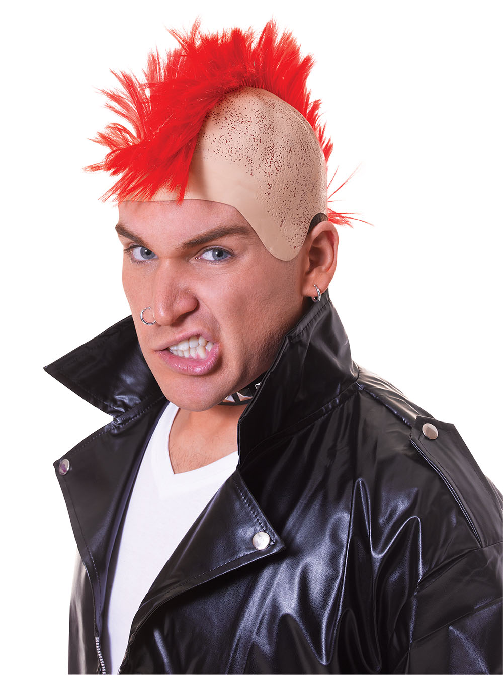 Mohican with Red Hair