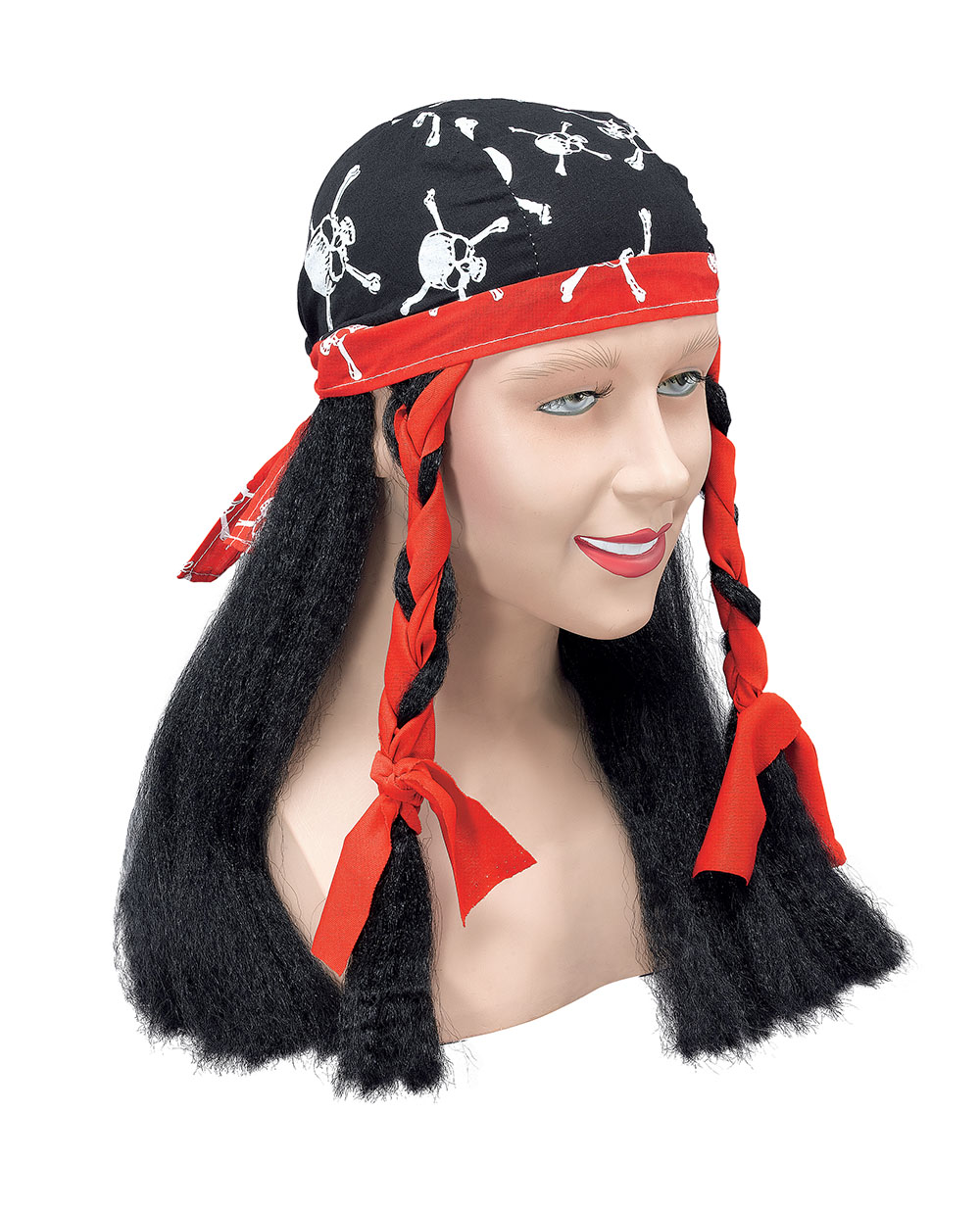 Pirate Bandana & Wig